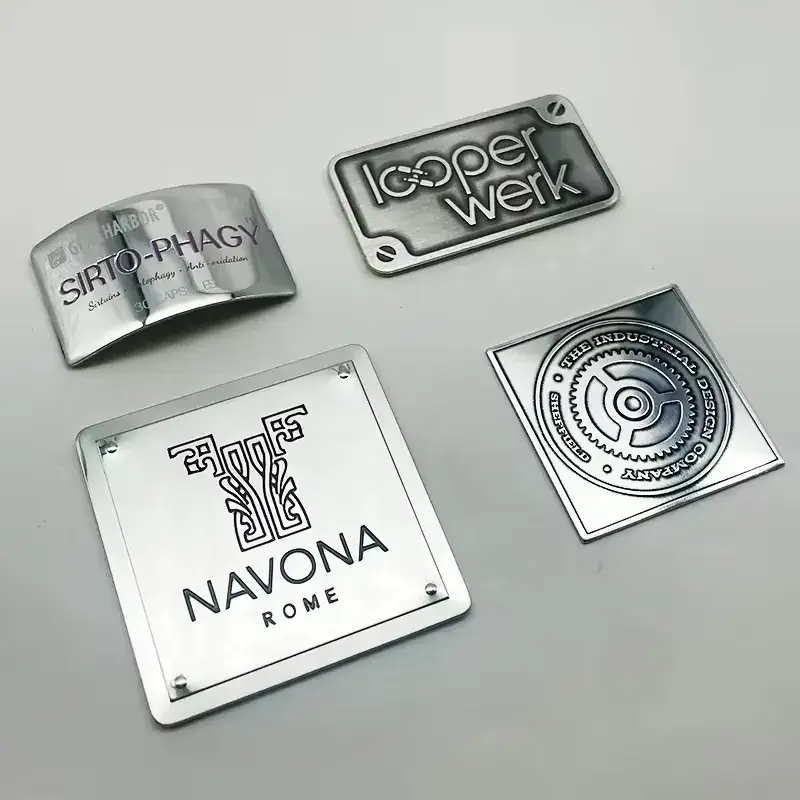 Etiquetas de aluminio